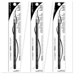 Wet n Wild Color Icon Kohl Eyeliner Pencil Baby's Got Black 2-Pack